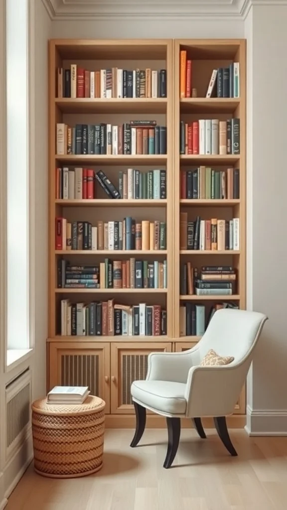 Library Inspired Nook