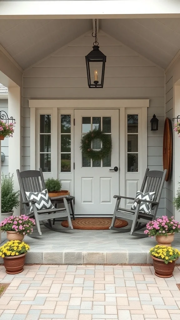 Welcoming Porch Sitting Areas