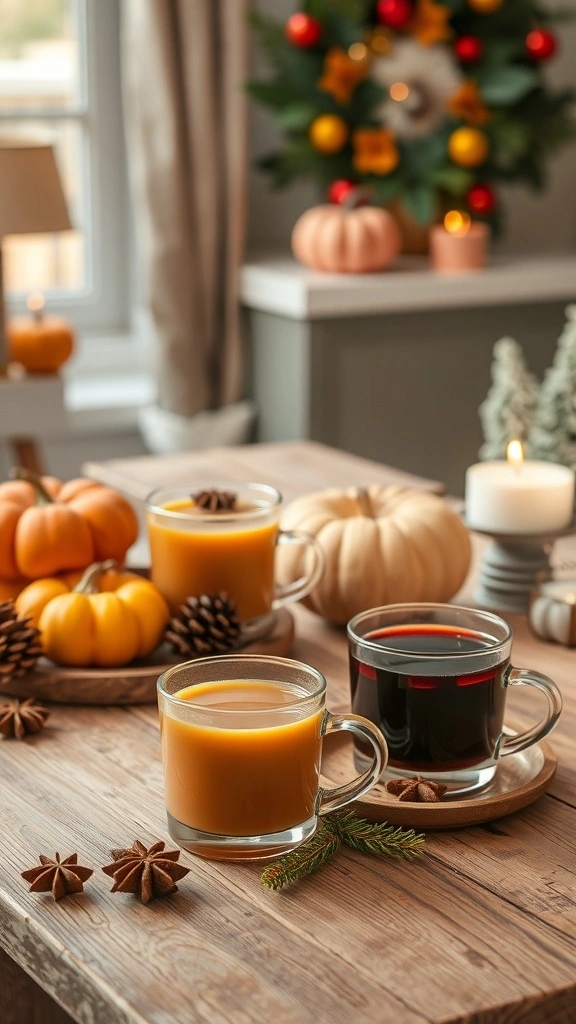 Warm Spiced Beverages