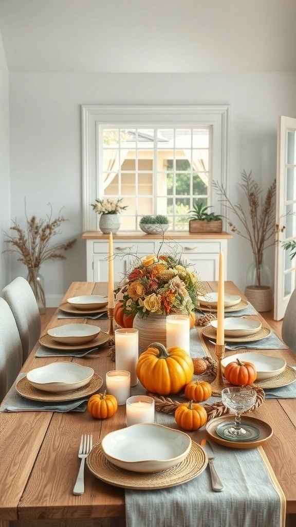 Harvest Table Settings