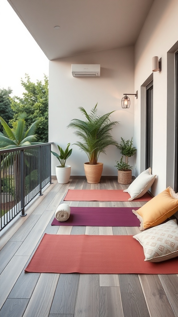 Balcony Yoga or Meditation Spaces
