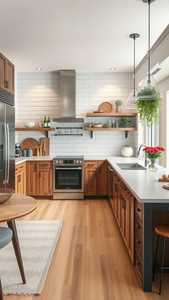 Mixed Countertop Materials