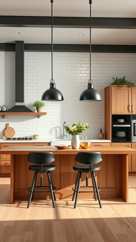 Industrial Kitchen Lights