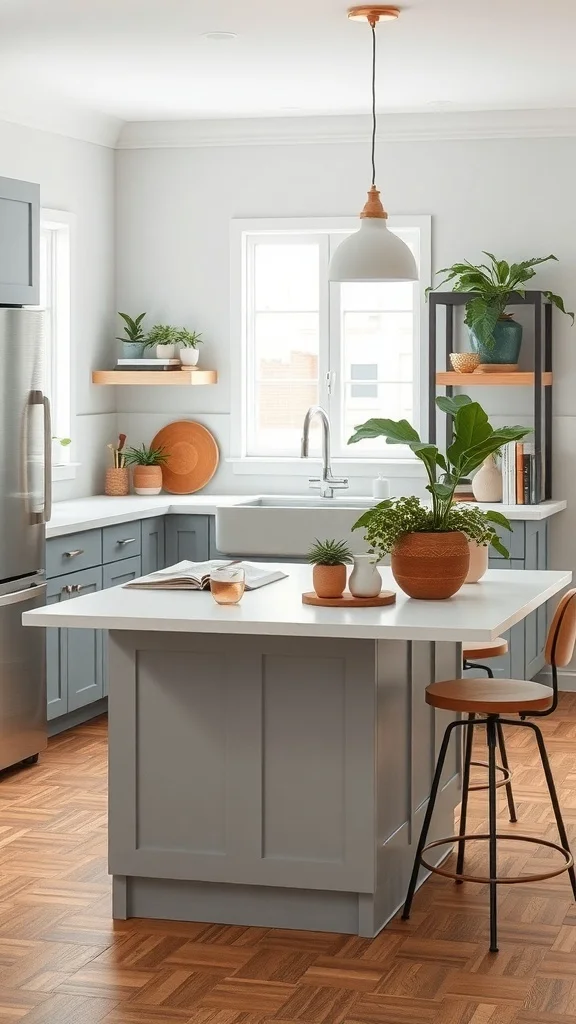 Personalizing Your Kitchen Island with Decor