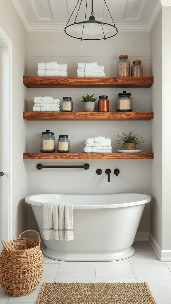 Open Shelving Storage