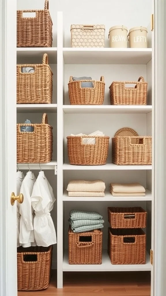 Baskets for Clutter Control