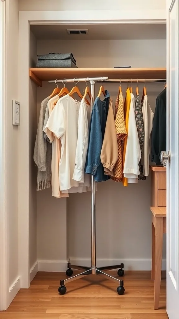 Rotating Garment Rack