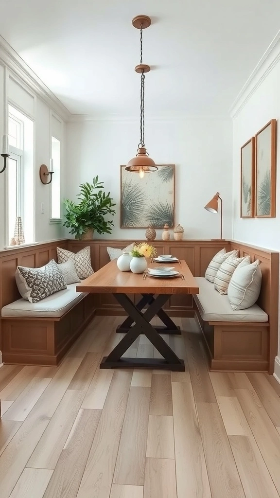 Creative Small Dining Room Ideas to Maximize Space - Built-In Seating