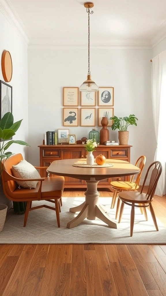 Creative Small Dining Room Ideas to Maximize Space - Mixing Vintage and Modern Styles