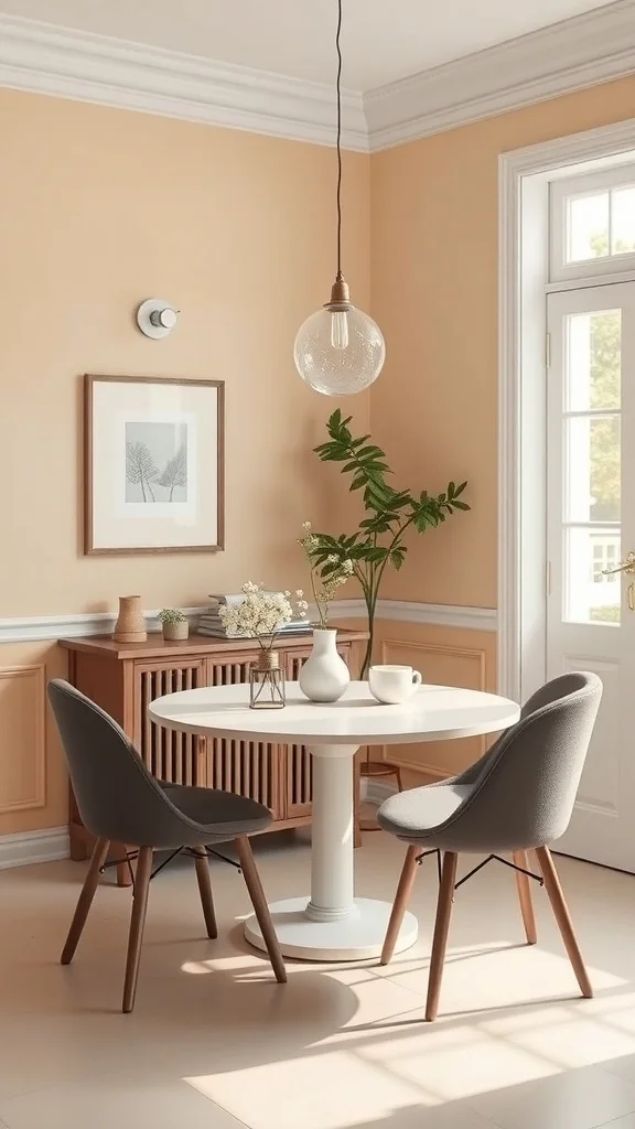 Color Schemes that Enhance Small Dining Areas