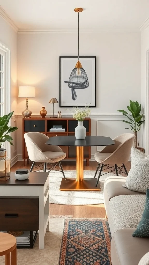 Maximizing Space with a Small Dining Table