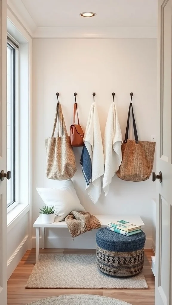 Smart Use of Hooks and Racks