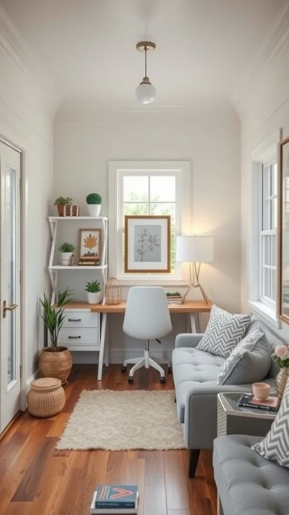 Tiny House with Separate Workspaces
