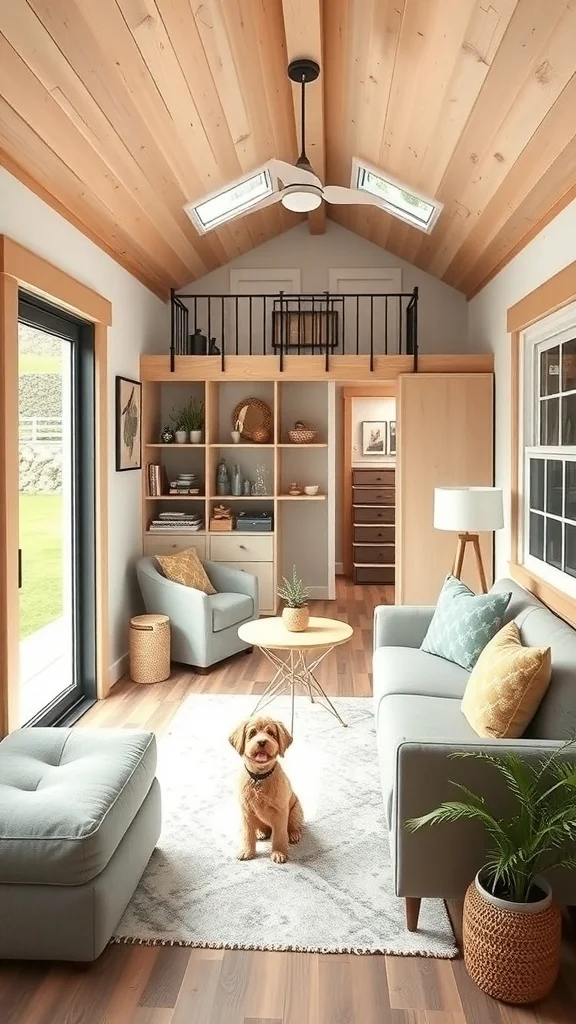 Pet-Friendly Tiny House Layouts
