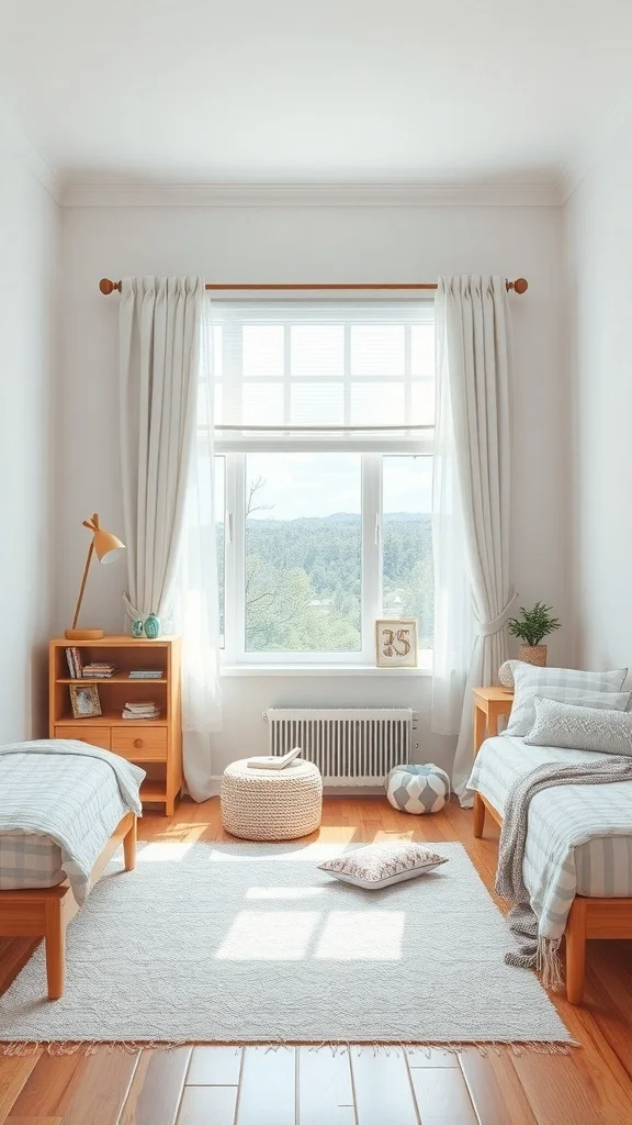 Light Sheer Window Curtains