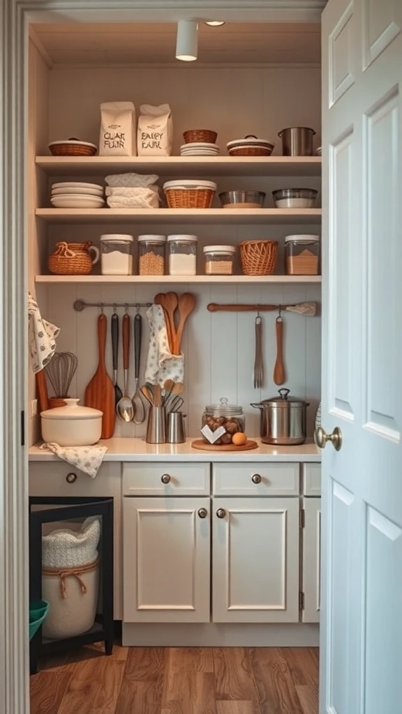 A Baking Station Ready to Go