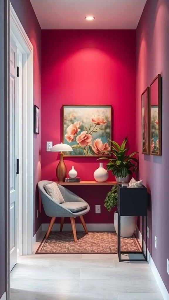 Using Colorful Accent Walls