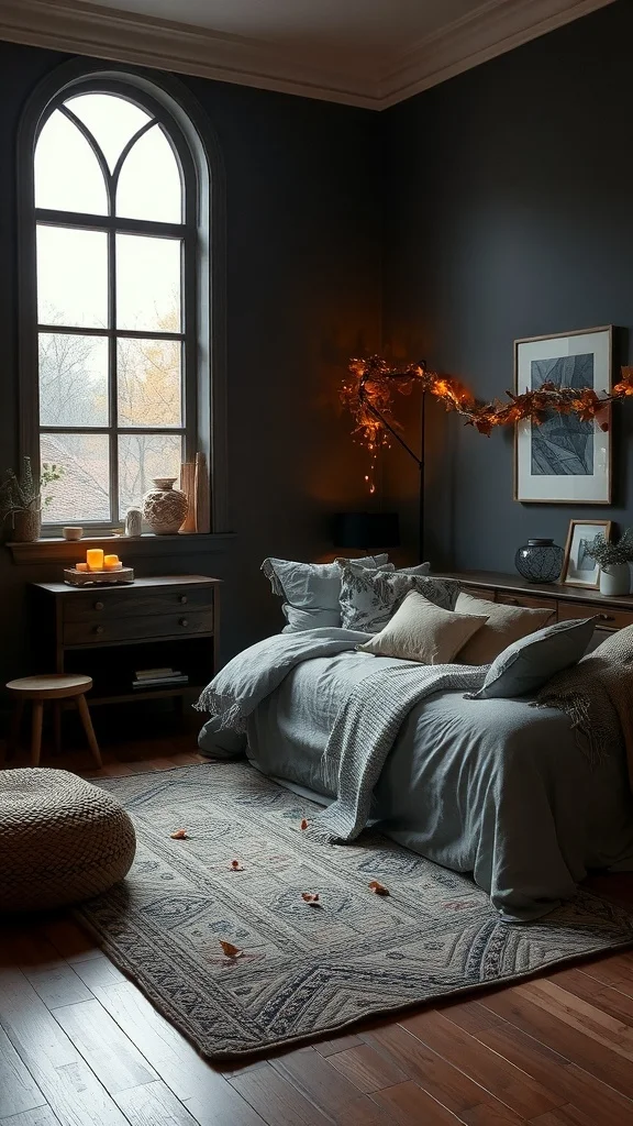 Family-Friendly Dark Bedroom Spaces
