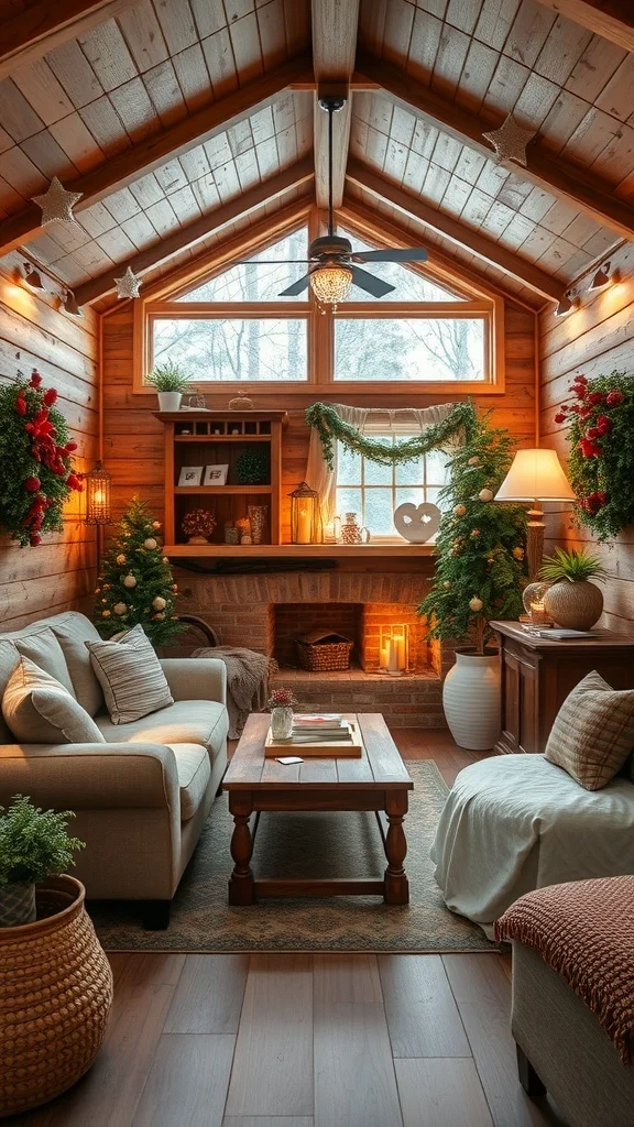 Seasonal Cabin Decor Changes