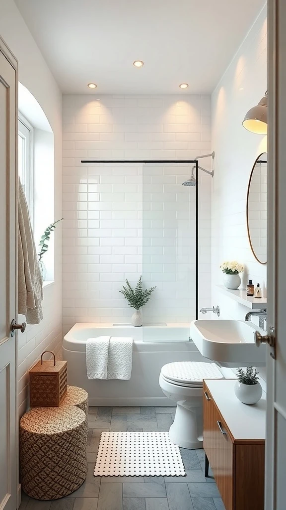 A Bathroom That Feels Bigger Than It Is