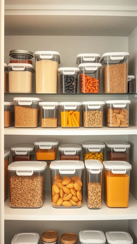 Using Airtight Food Storage Containers