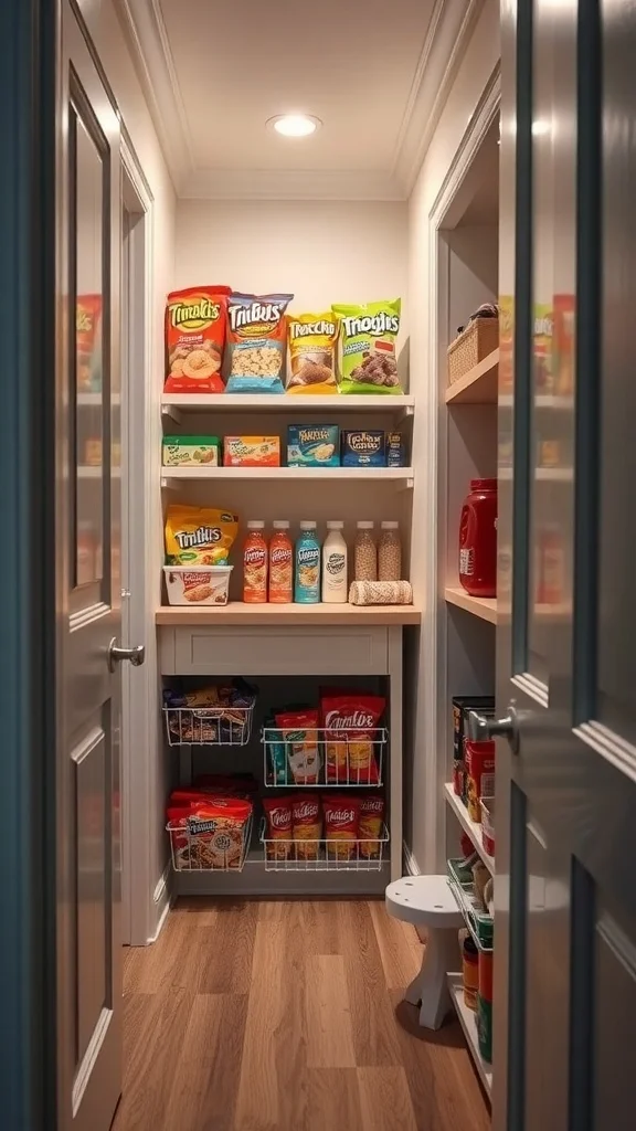 Creating a Snack Station for Quick Access