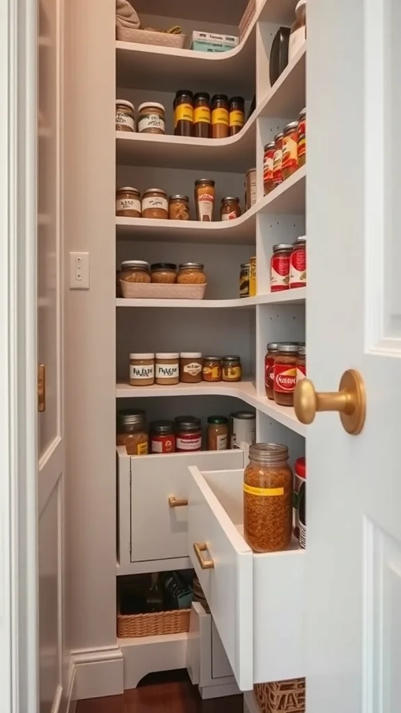 Utilizing Pull-Out Drawers for Accessibility