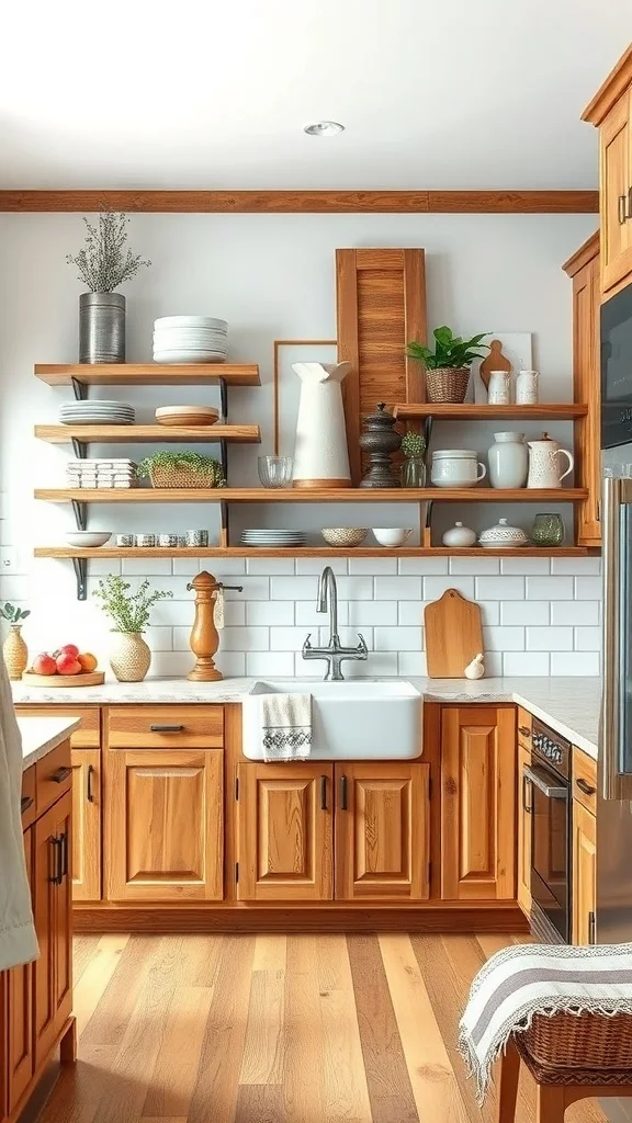 Cozy Rustic Kitchens