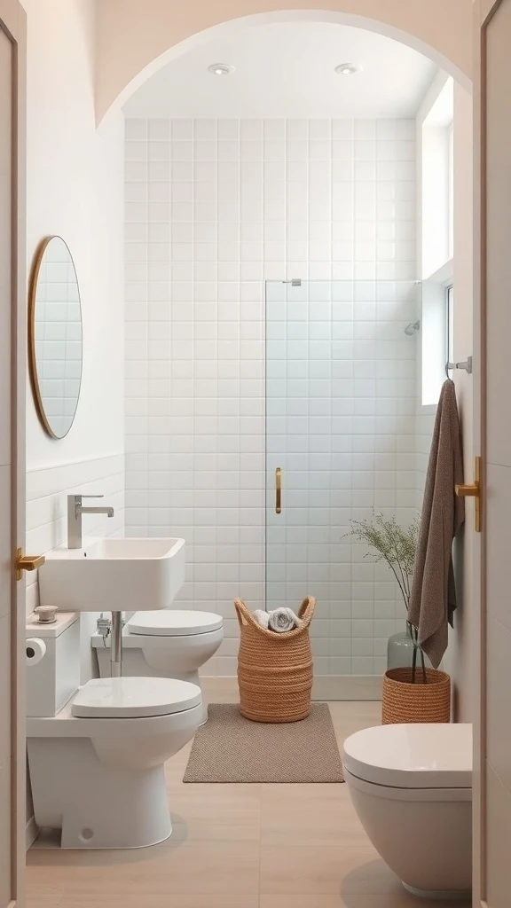 A Minimalist Bathroom That Feels Spacious