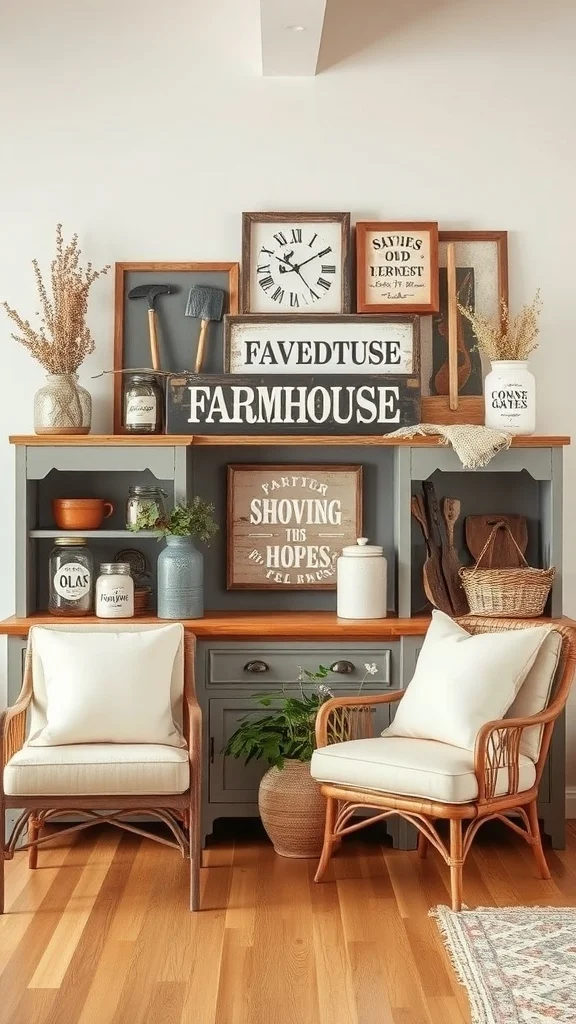Vintage Farmhouse Accents