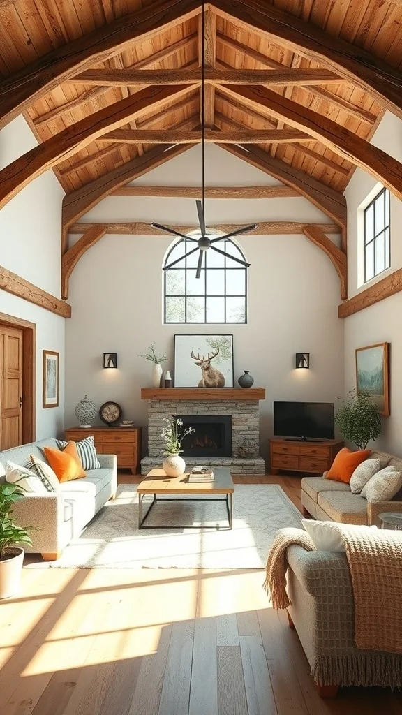 Wooden Beams and Ceilings