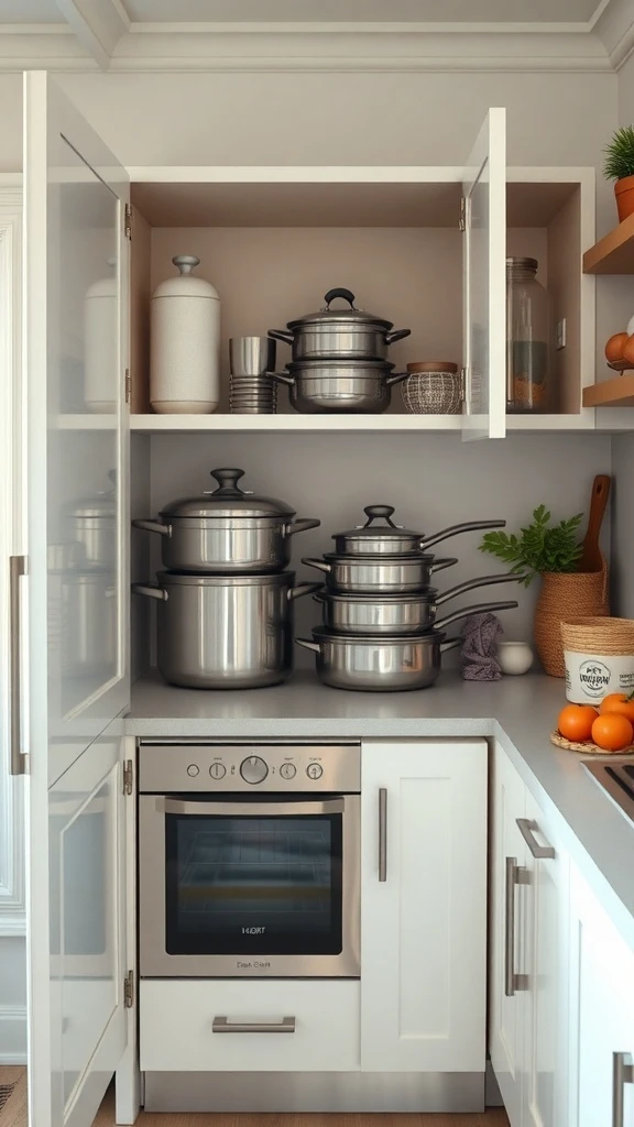 Nesting Cookware That Stacks Perfectly