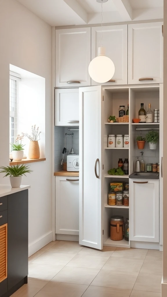 Sliding Pantry Doors That Save Space