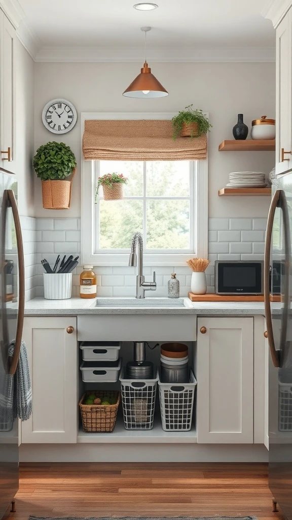 Hidden Storage Under the Sink