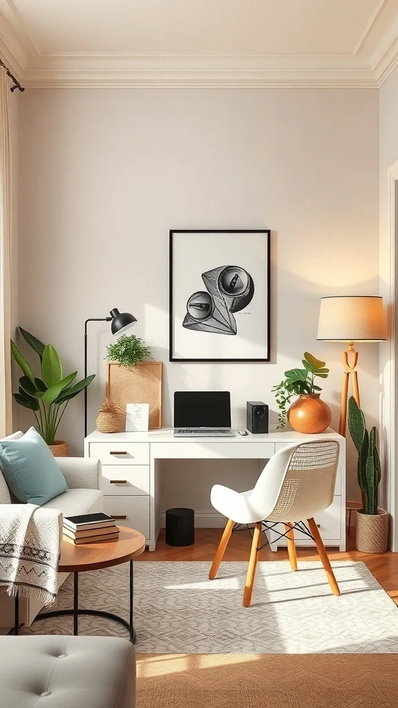 A Tiny Work Desk That Fits Right In