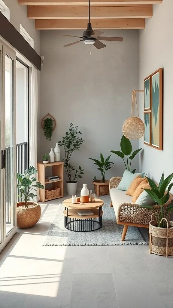 Eco-Friendly Balcony Setup