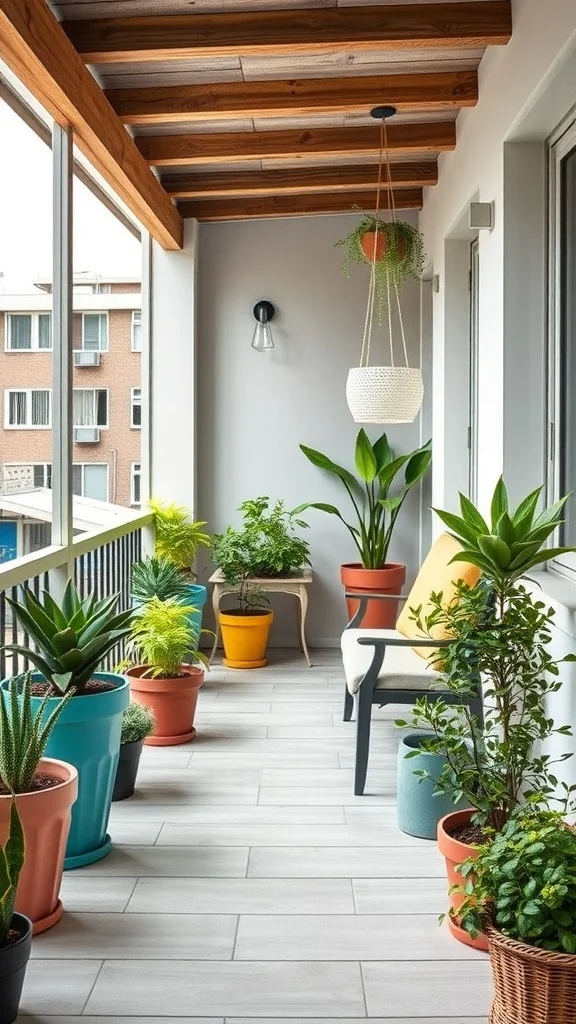 Easy Balcony Herb Gardens